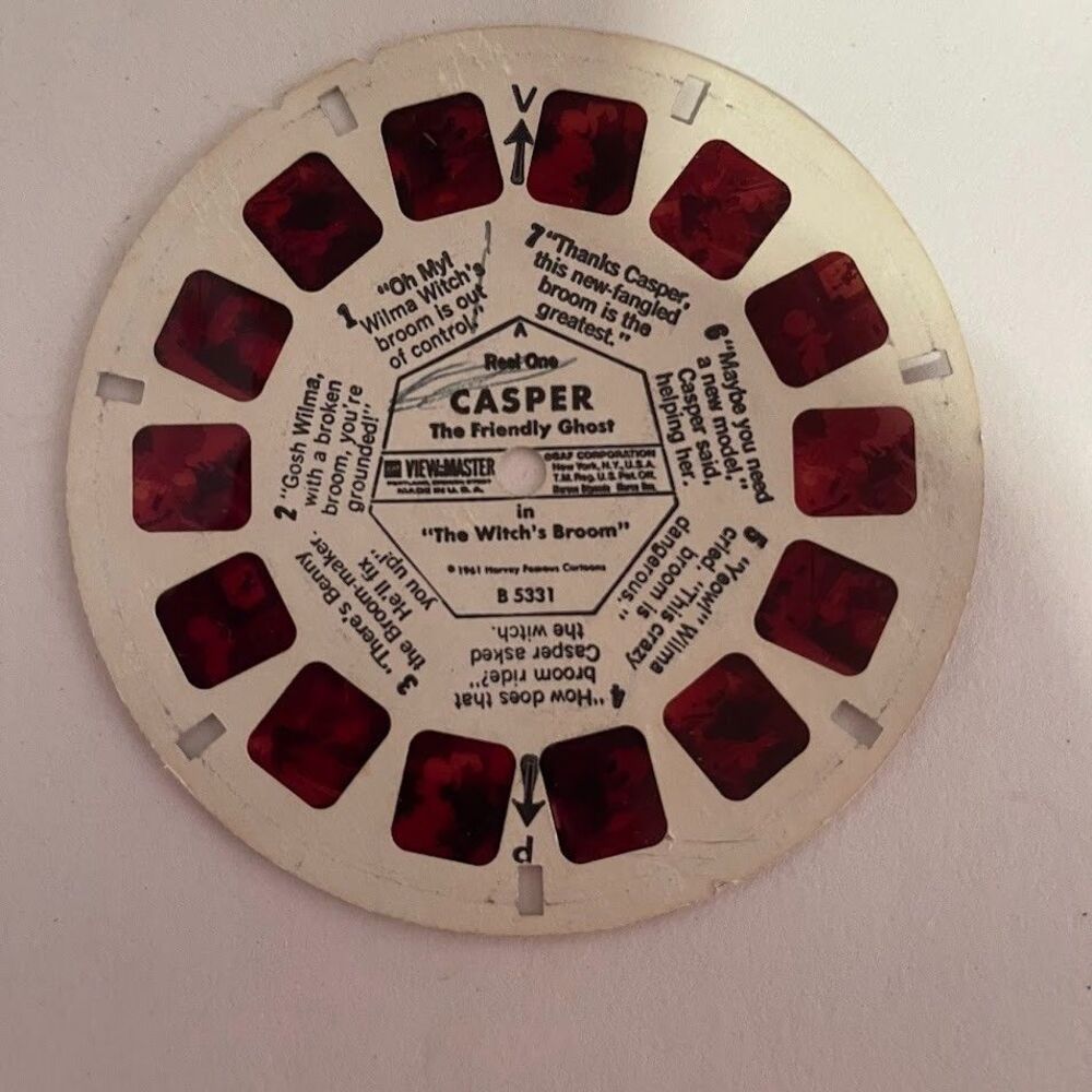 VTG Viewmaster 15 reels lot Disneyland, Disney, Monsters, Hanna Barbara w/ case - Picture 8 of 16